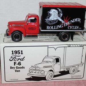 NEW First Gear 1951 Ford Rolling Thunder Van
